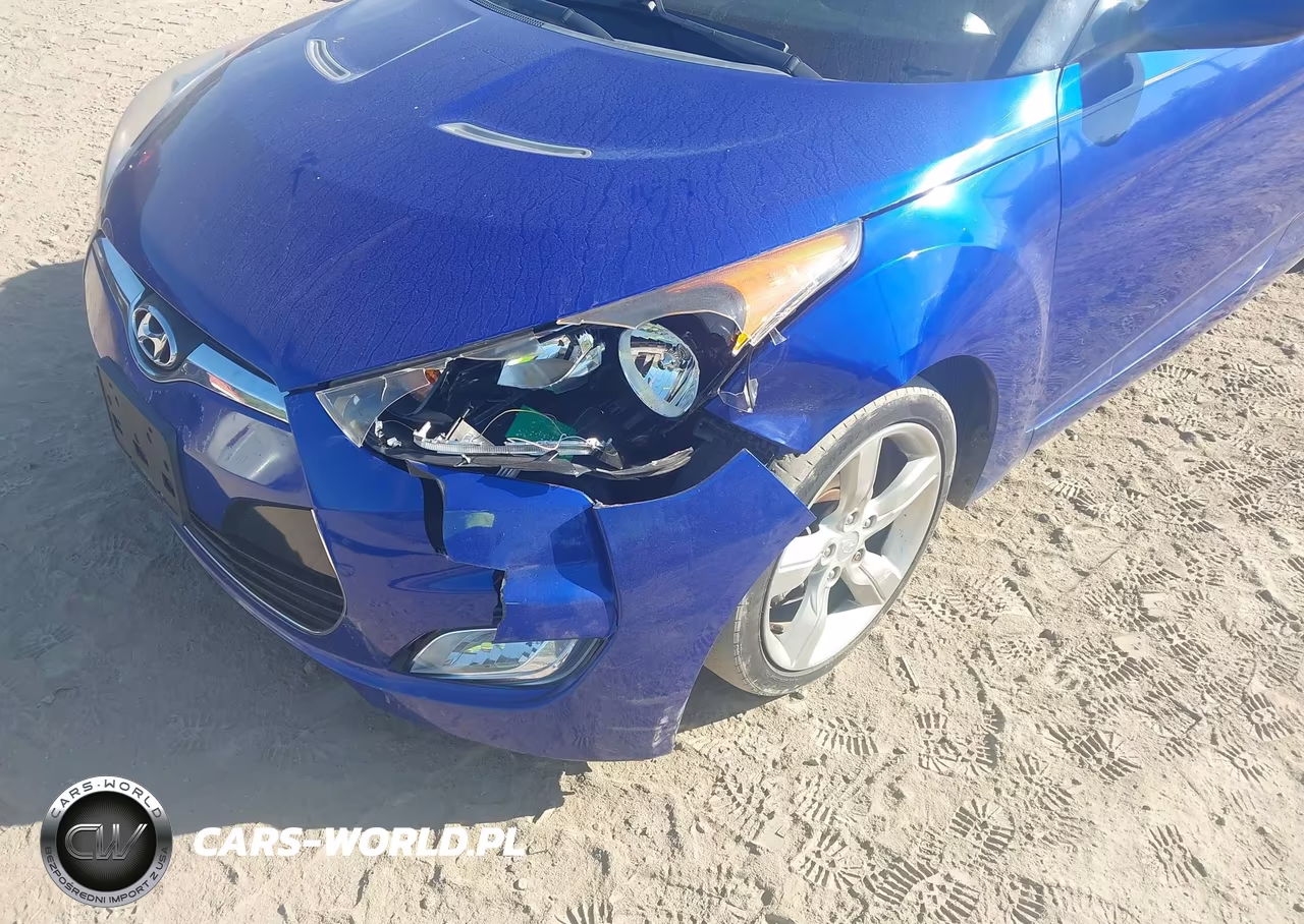 2014 Hyundai Veloster Base W-Black VIN:KMHTC6AD2EU217196 - 6
