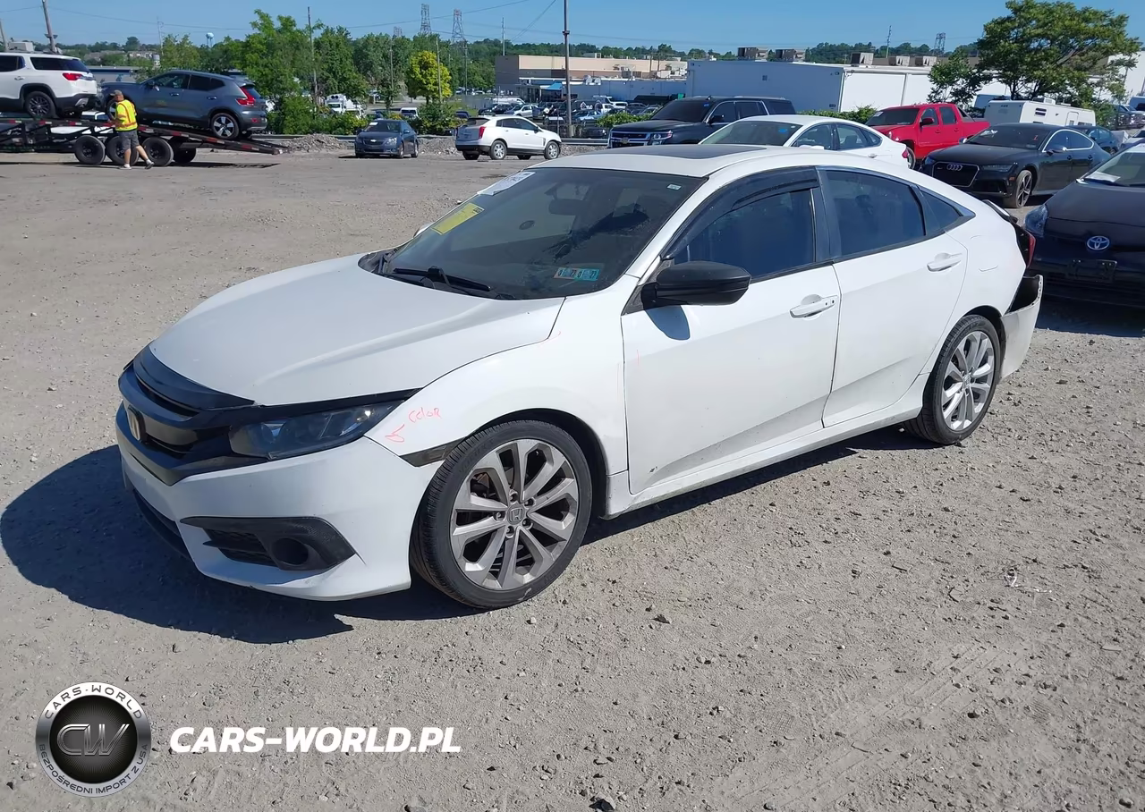 2017 Honda Civic Ex-T VIN:2HGFC1F37HH644726 - 2