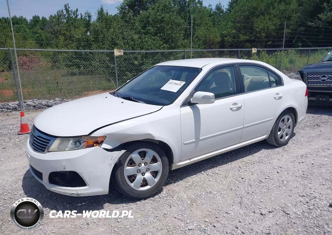2009 Kia Optima Lx VIN:KNAGE228995357348 - 2