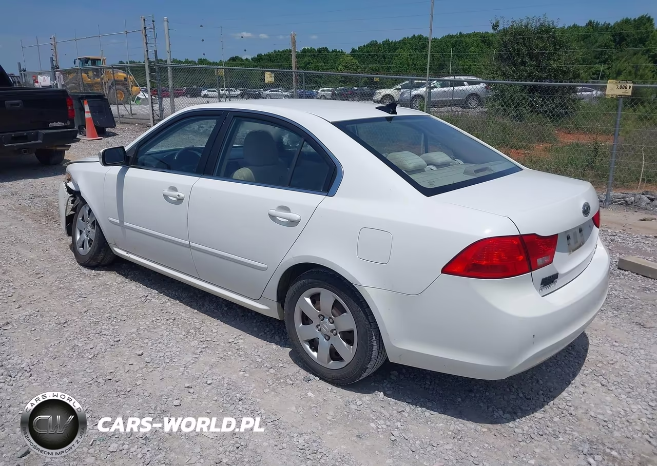2009 Kia Optima Lx VIN:KNAGE228995357348 - 3