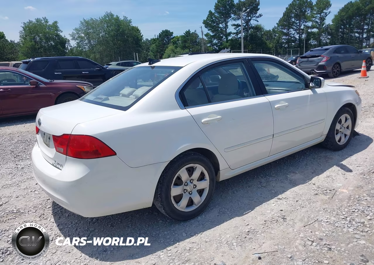 2009 Kia Optima Lx VIN:KNAGE228995357348 - 4