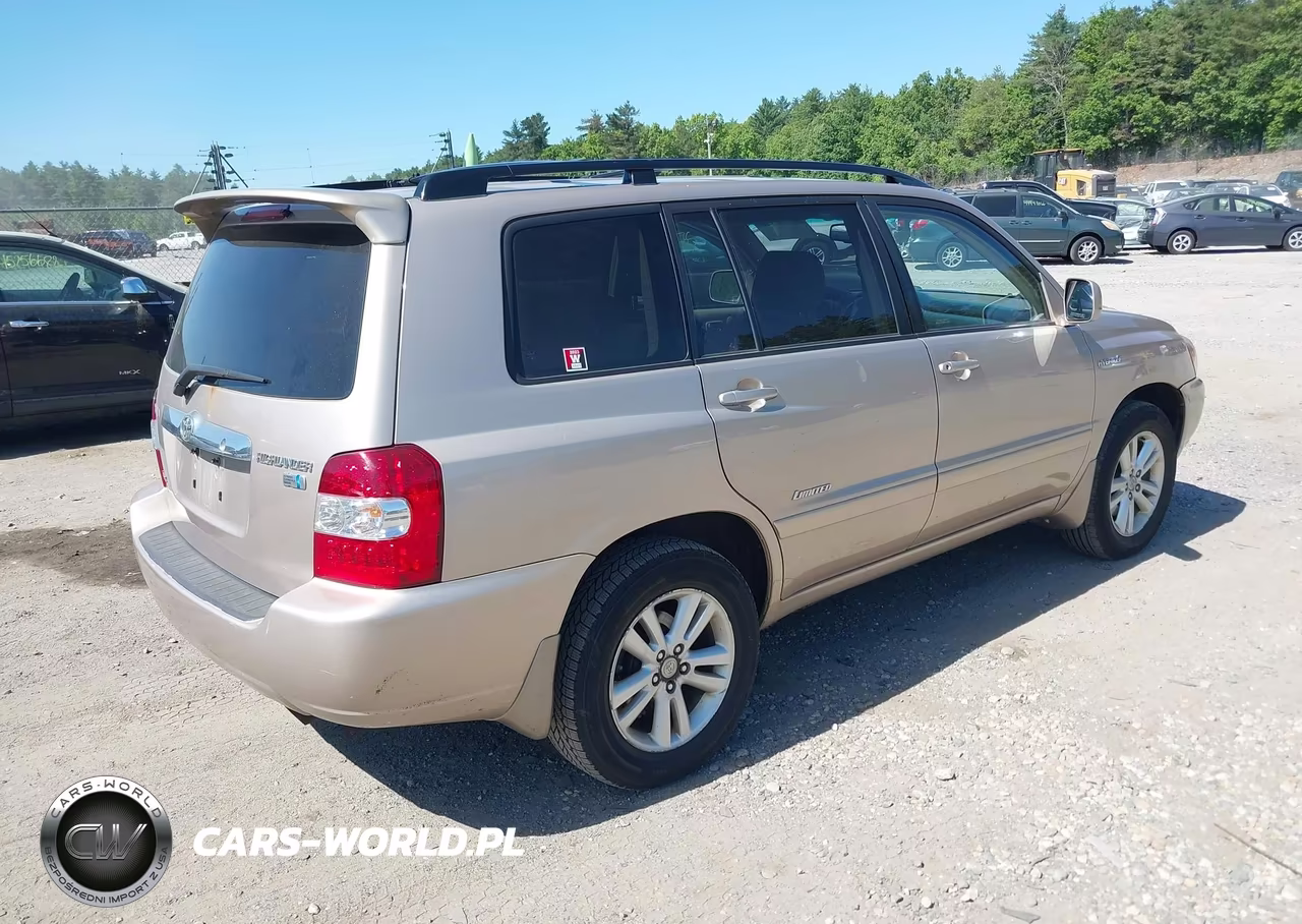2007 Toyota Highlander Hybrid Limited V6 VIN:JTEEW21A470035413 - 4