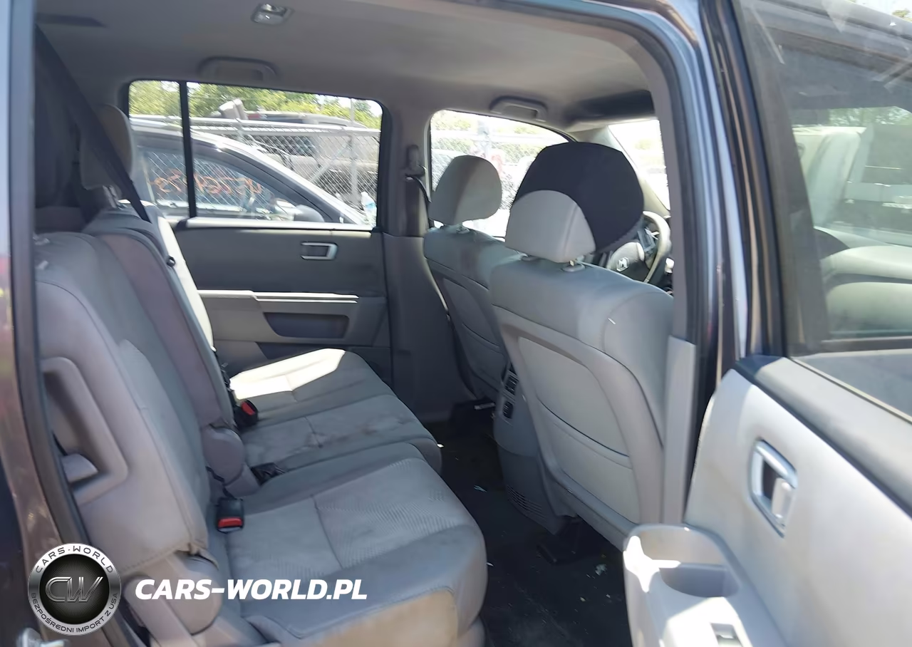 2014 Honda Pilot Lx VIN:5FNYF4H24EB025216 - 8