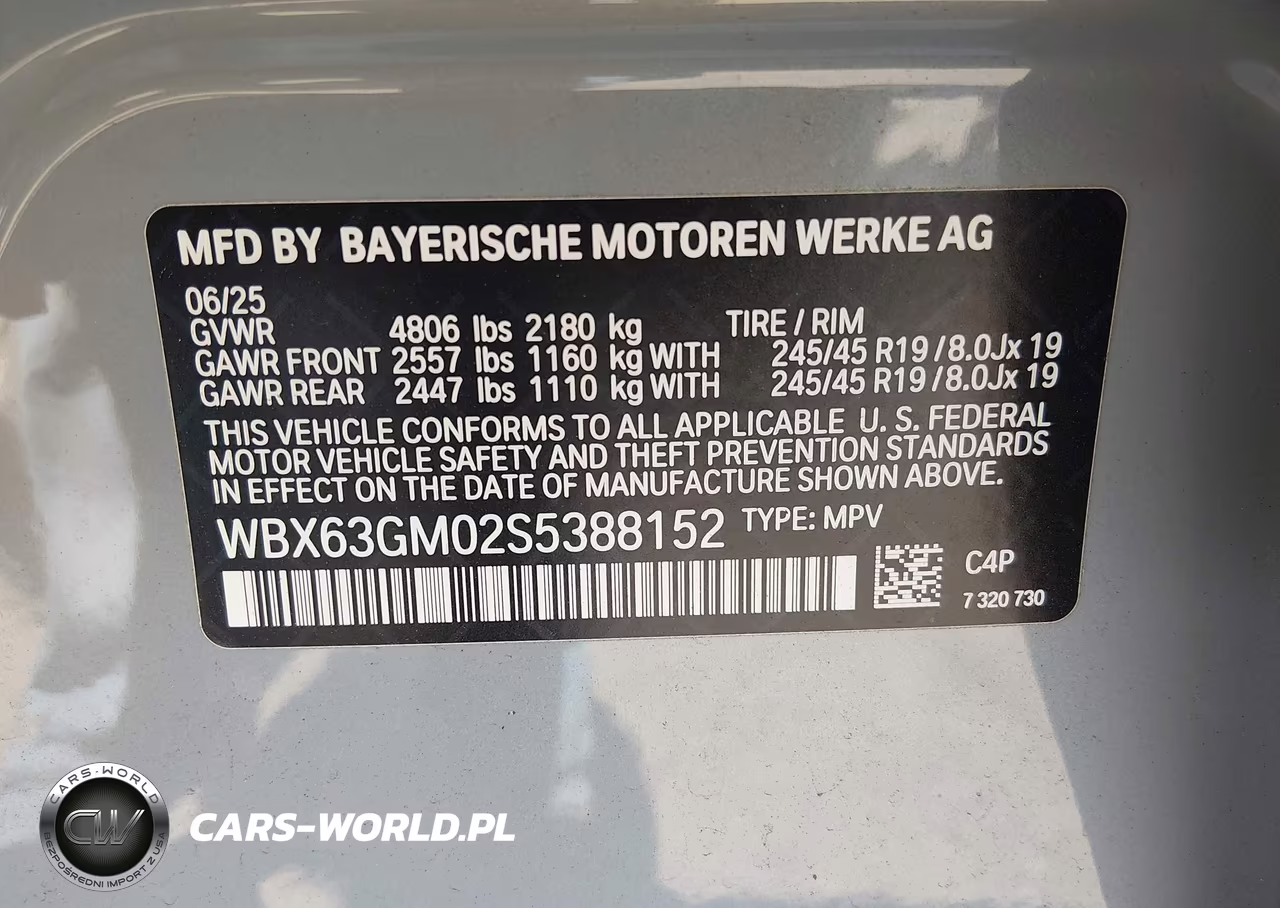2025 BMW X2 xDrive28I VIN:WBX63GM02S5388152 - 9