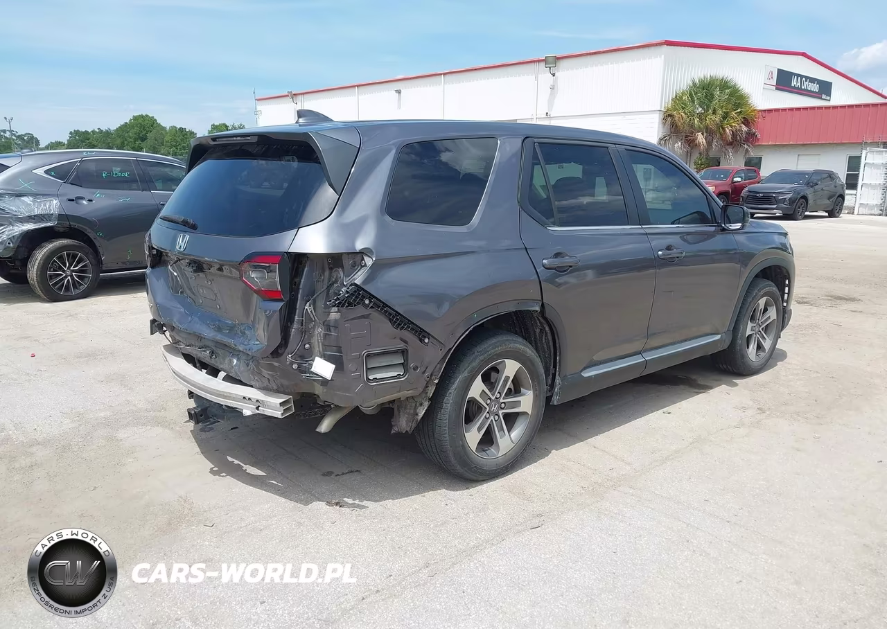 2024 Honda Pilot Ex-L VIN:5FNYG1H40RB008819 - 4