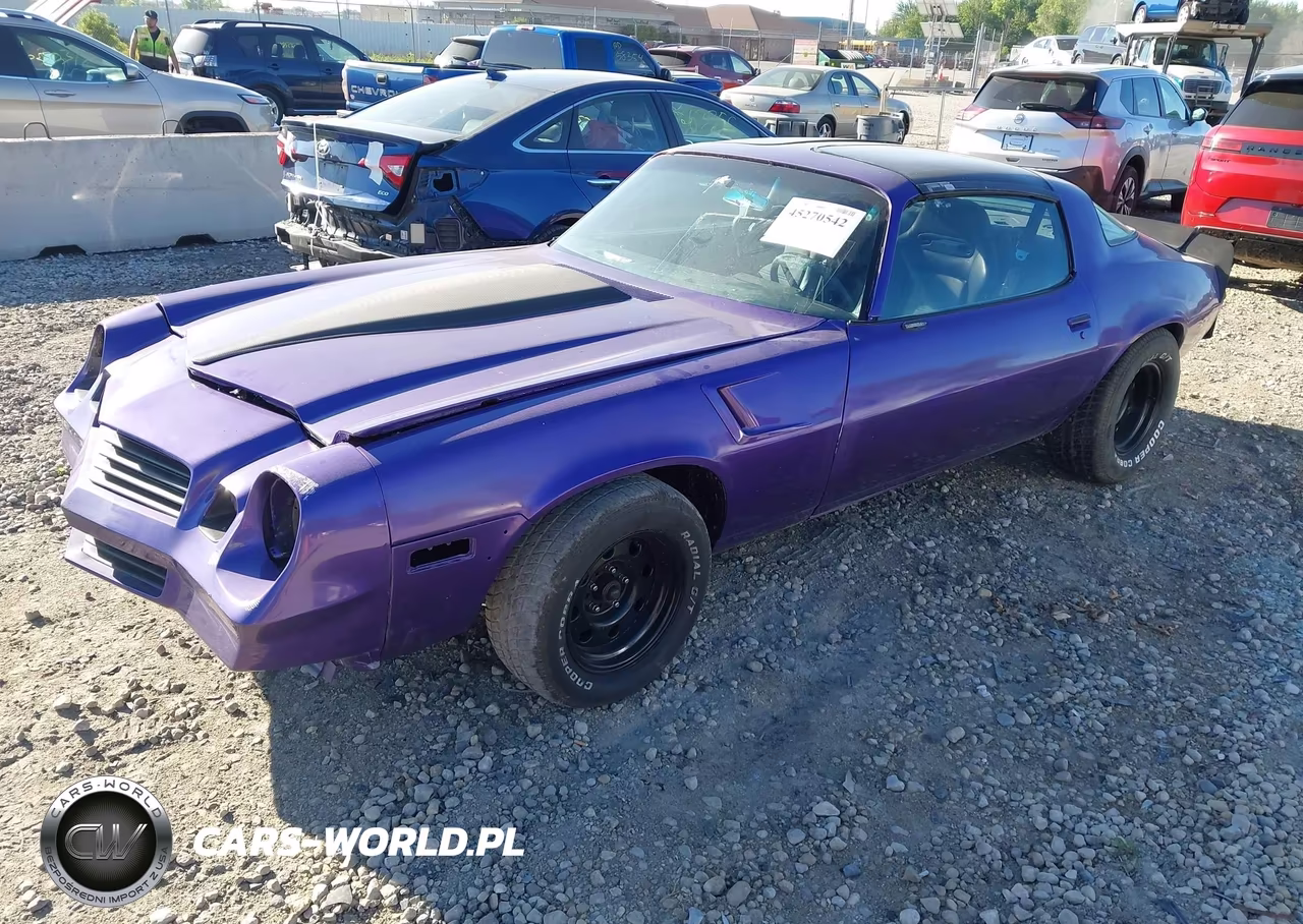 1981 Chevrolet Camaro VIN:1G1AP87J4BL181451 - 2