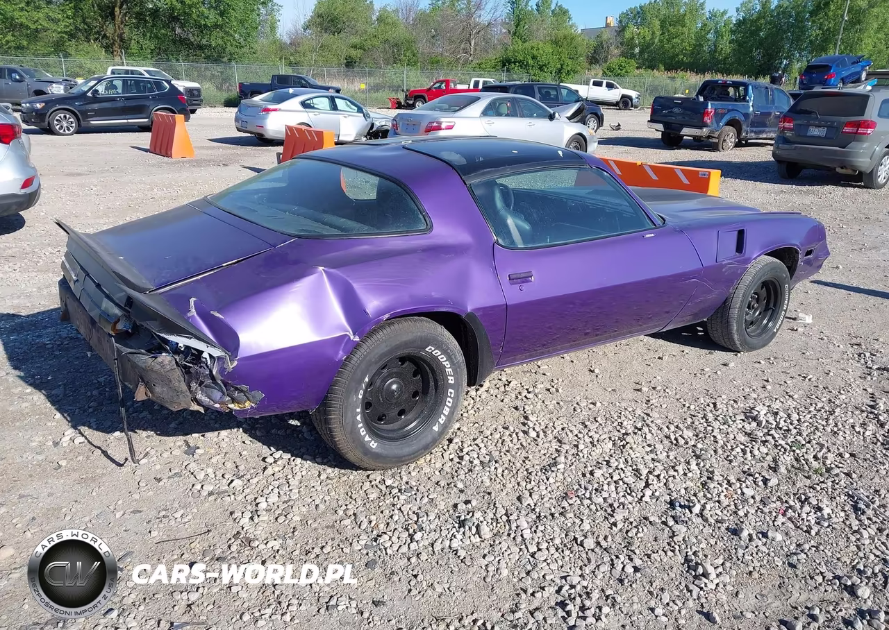 1981 Chevrolet Camaro VIN:1G1AP87J4BL181451 - 4