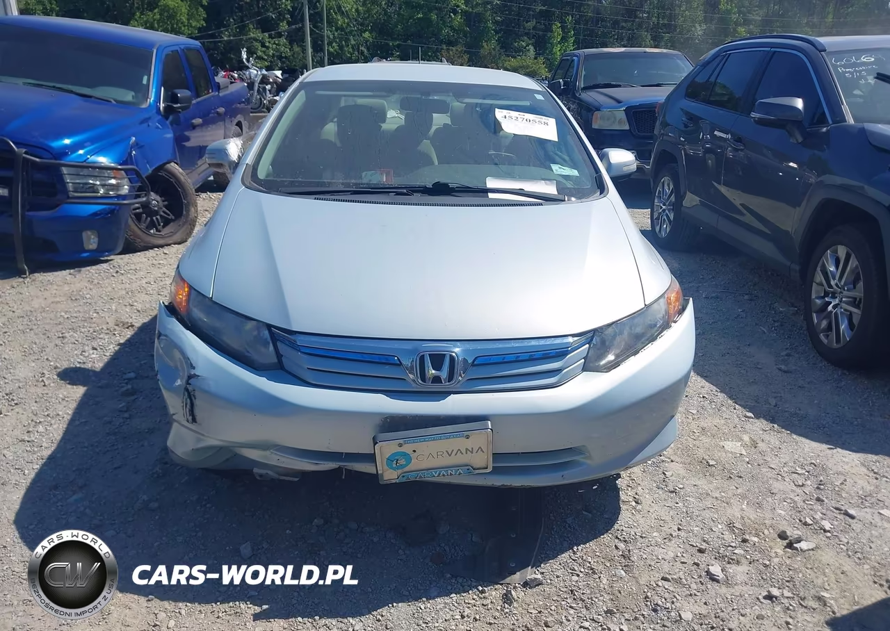 2012 Honda Civic Hybrid VIN:JHMFB4F29CS000400 - 6