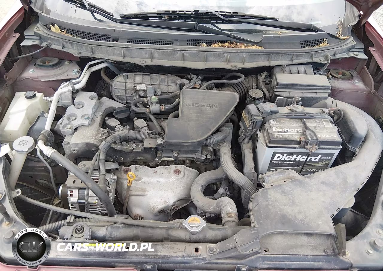 2008 Nissan Rogue Sl VIN:JN8AS58V68W100404 - 10