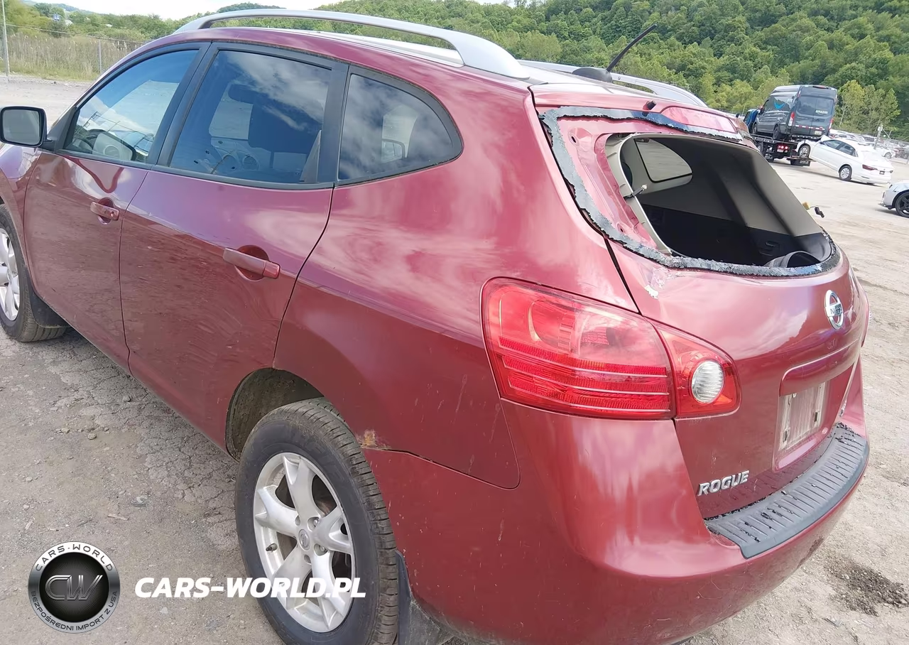 2008 Nissan Rogue Sl VIN:JN8AS58V68W100404 - 3