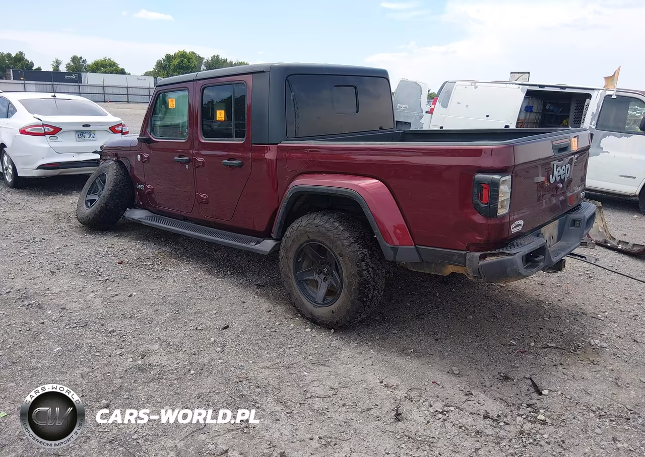 2021 Jeep Gladiator Overland 4X4 VIN:1C6HJTFG6ML539109 - 3