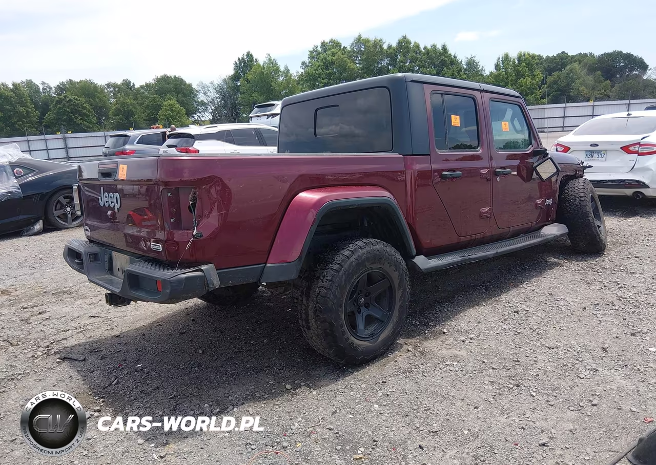 2021 Jeep Gladiator Overland 4X4 VIN:1C6HJTFG6ML539109 - 4