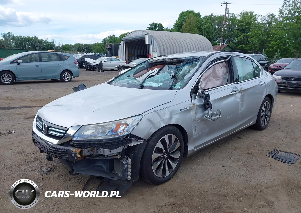 2014 Honda Accord Hybrid Touring VIN:1HGCR6F76EA010805 - 12