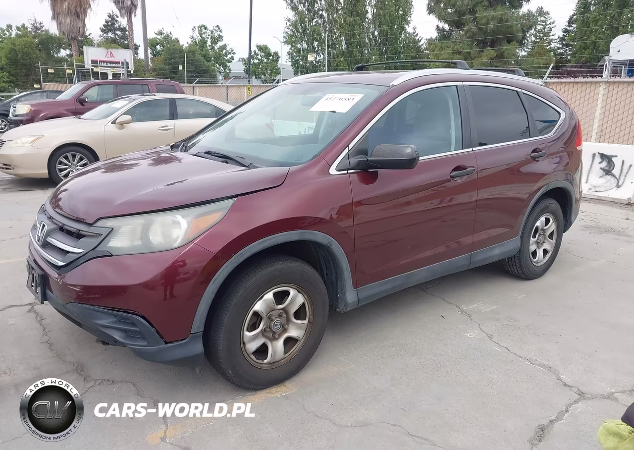 2014 Honda Cr-V Lx VIN:5J6RM3H30EL008529 - 2