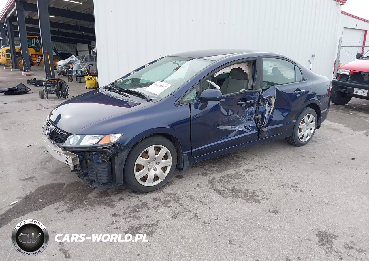 2010 Honda Civic Lx VIN:19XFA1F58AE077529 - 2