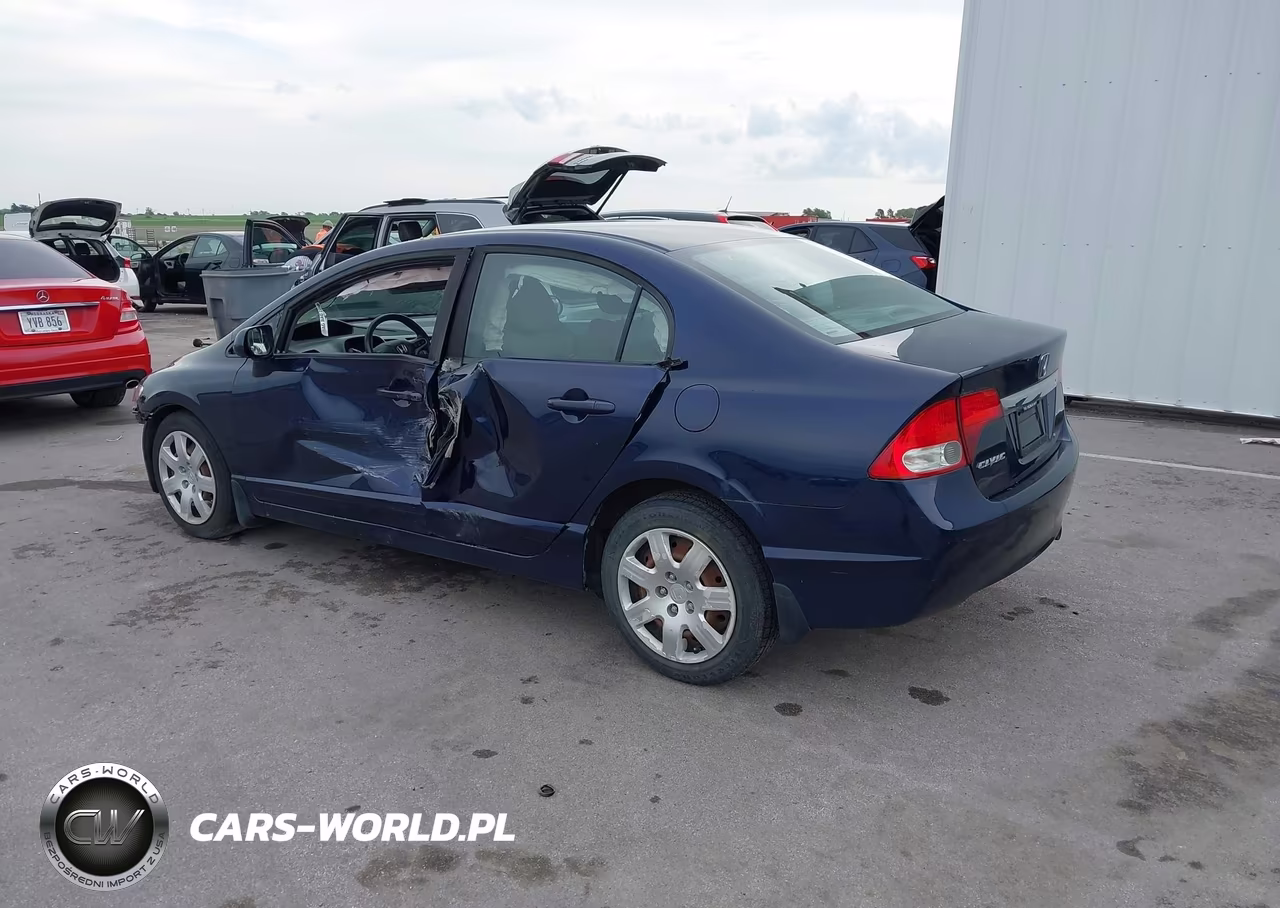 2010 Honda Civic Lx VIN:19XFA1F58AE077529 - 3