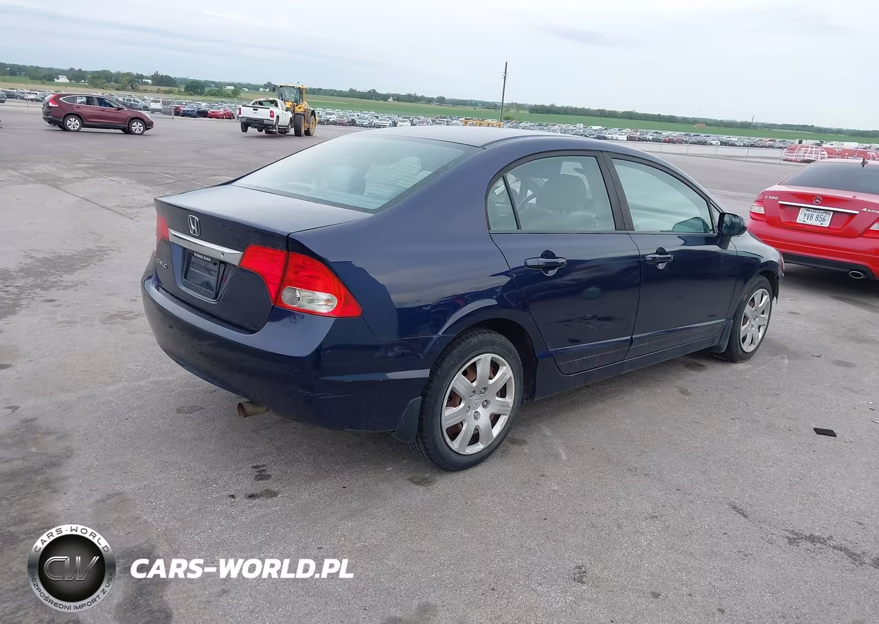2010 Honda Civic Lx VIN:19XFA1F58AE077529 - 4