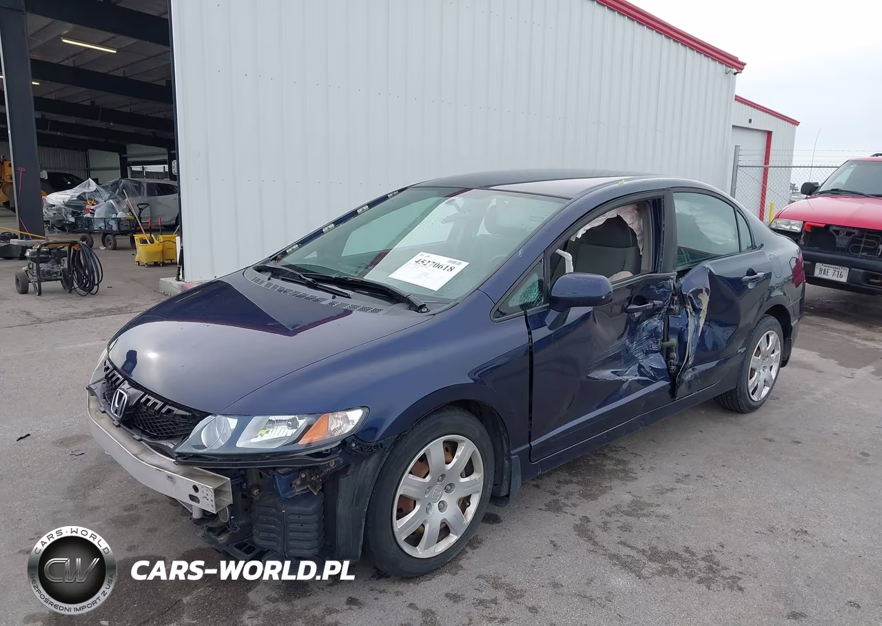 2010 Honda Civic Lx VIN:19XFA1F58AE077529 - 6