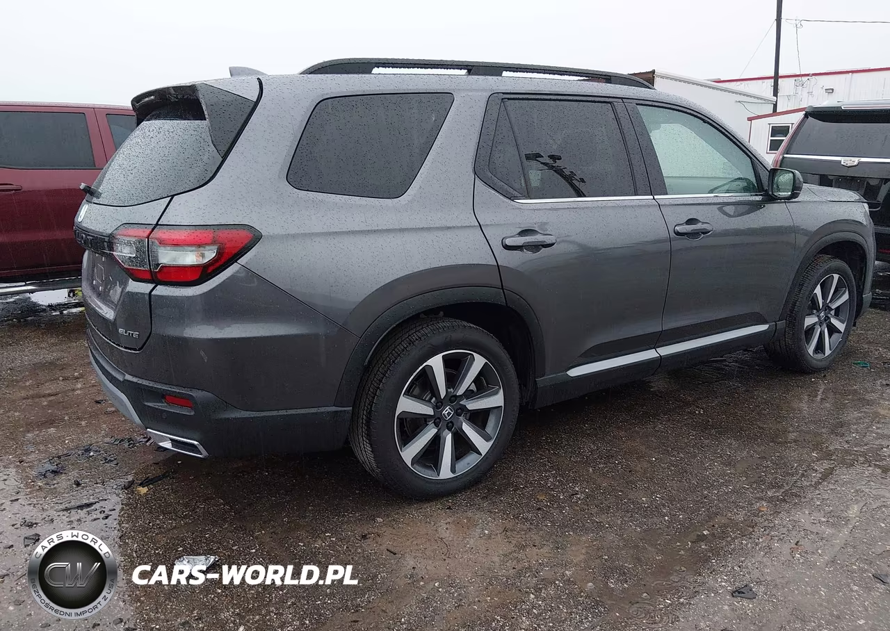 2025 Honda Pilot Elite VIN:5FNYG1H87SB171931 - 4
