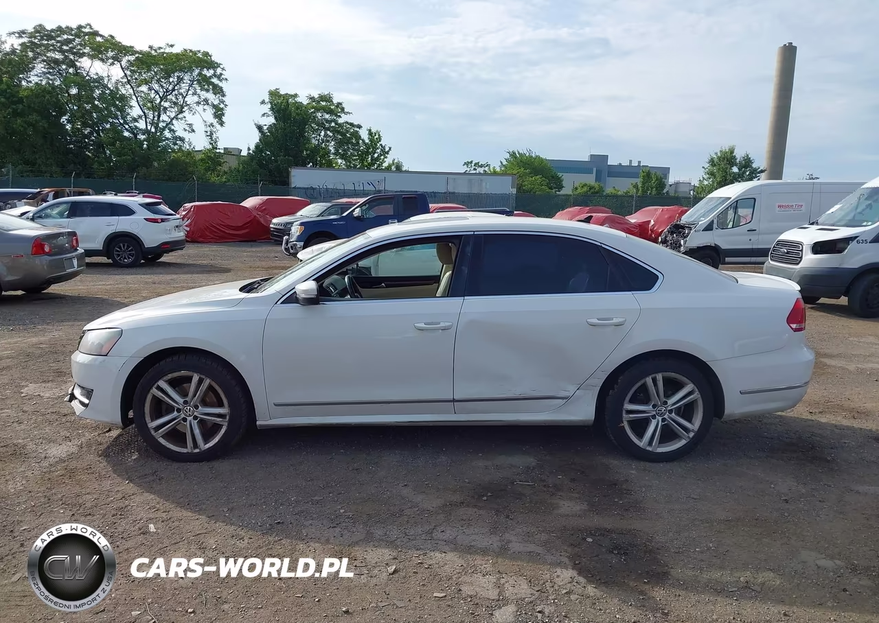 2013 Volkswagen Passat 2.0L Tdi Sel Premium VIN:1VWCN7A37DC099837 - 14
