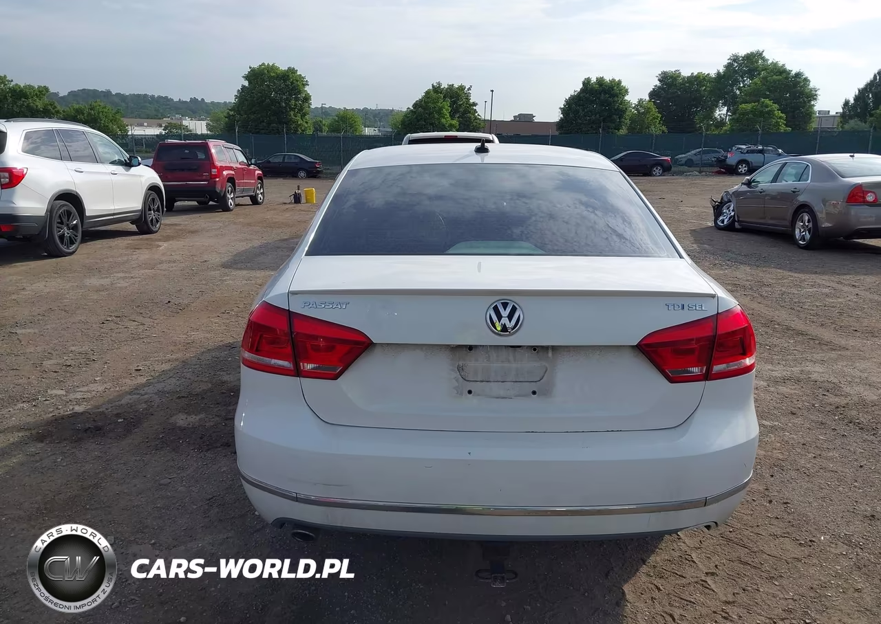 2013 Volkswagen Passat 2.0L Tdi Sel Premium VIN:1VWCN7A37DC099837 - 16