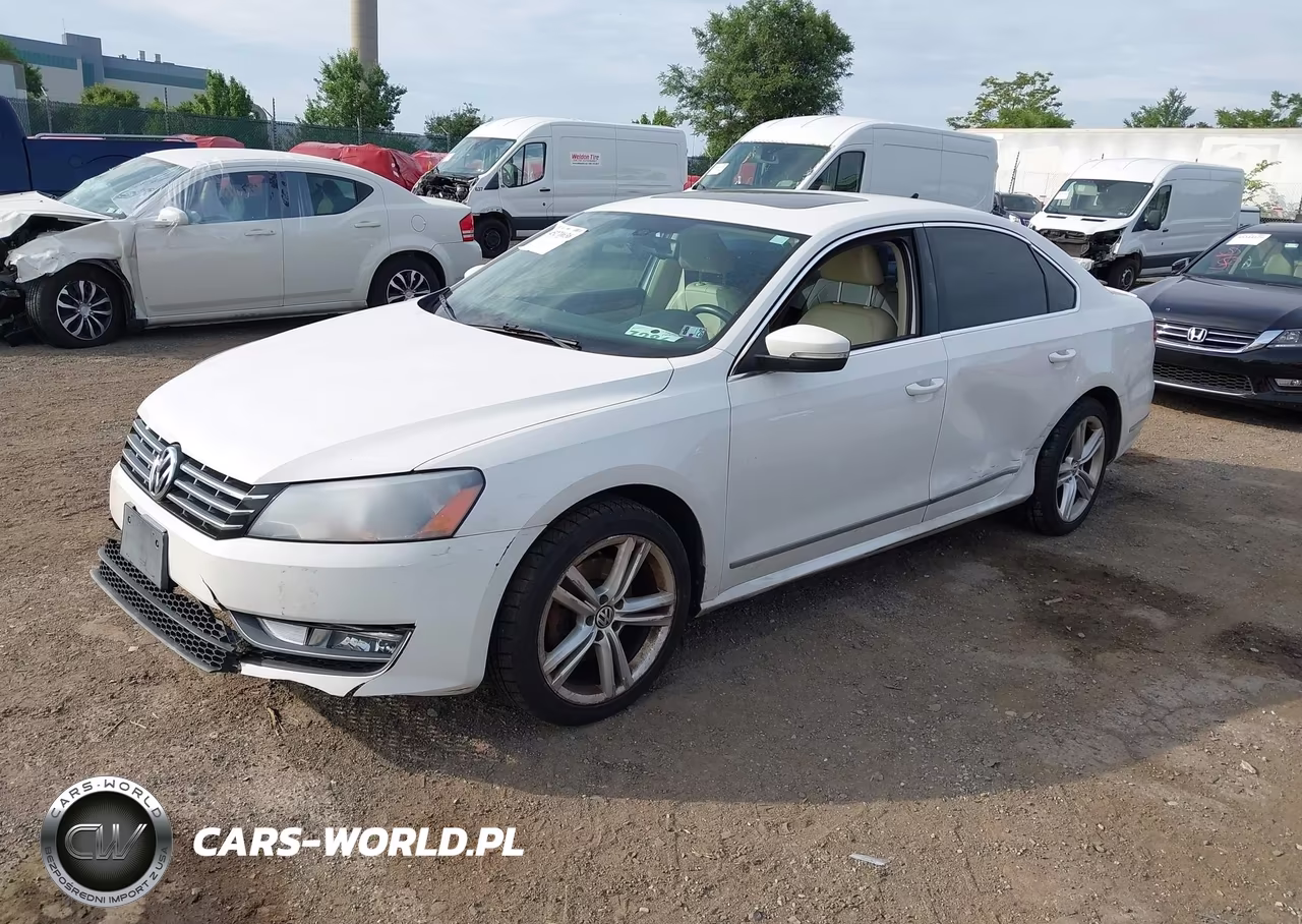 2013 Volkswagen Passat 2.0L Tdi Sel Premium VIN:1VWCN7A37DC099837 - 2
