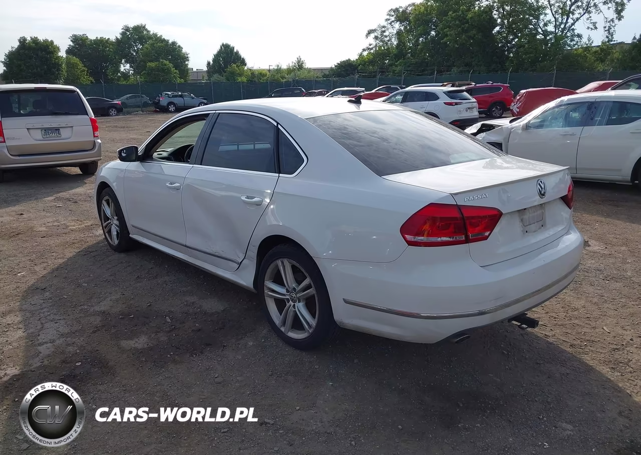 2013 Volkswagen Passat 2.0L Tdi Sel Premium VIN:1VWCN7A37DC099837 - 3