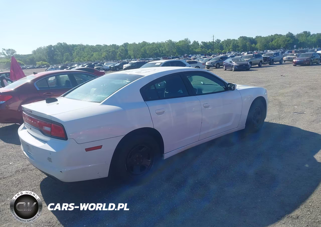 2014 Dodge Charger Police VIN:2C3CDXAT8EH245557 - 4
