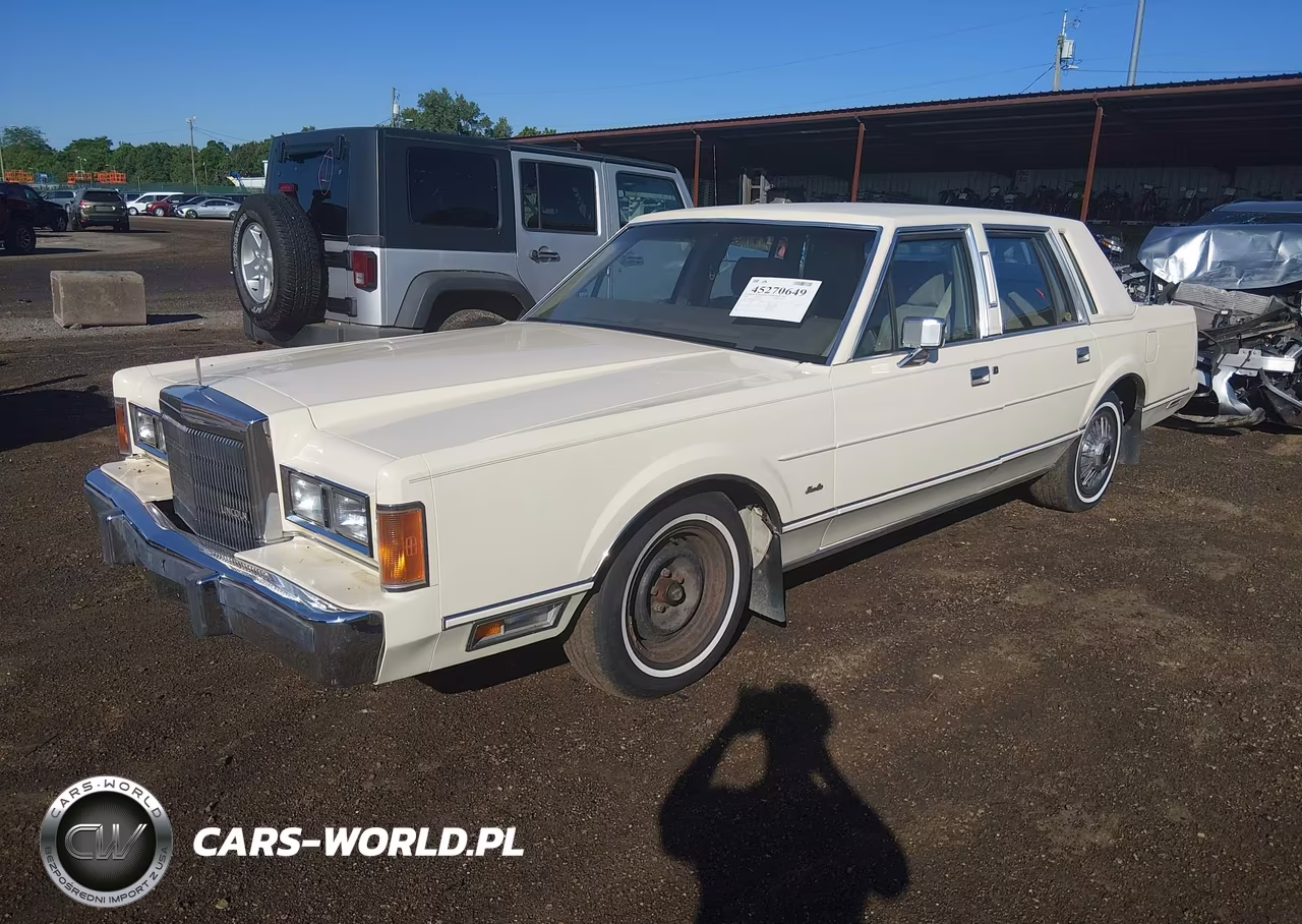 1989 Lincoln Town Car VIN:1LNBM81F7KY602862 - 2