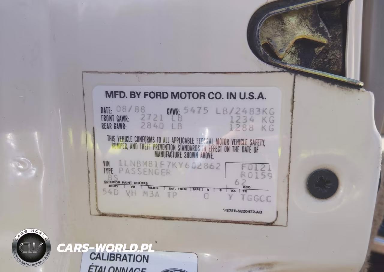 1989 Lincoln Town Car VIN:1LNBM81F7KY602862 - 9