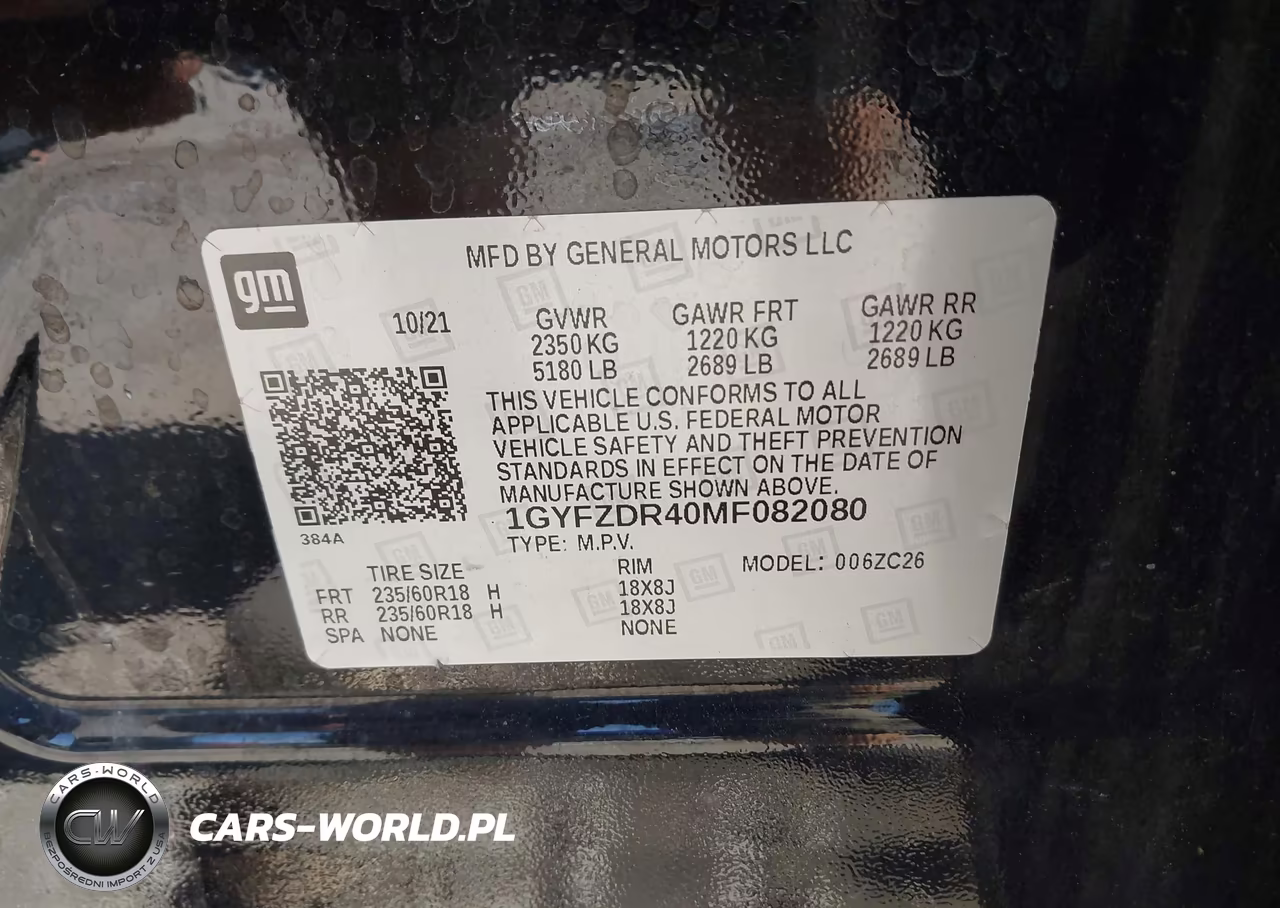 2021 Cadillac Xt4 Awd Premium Luxury VIN:1GYFZDR40MF082080 - 9