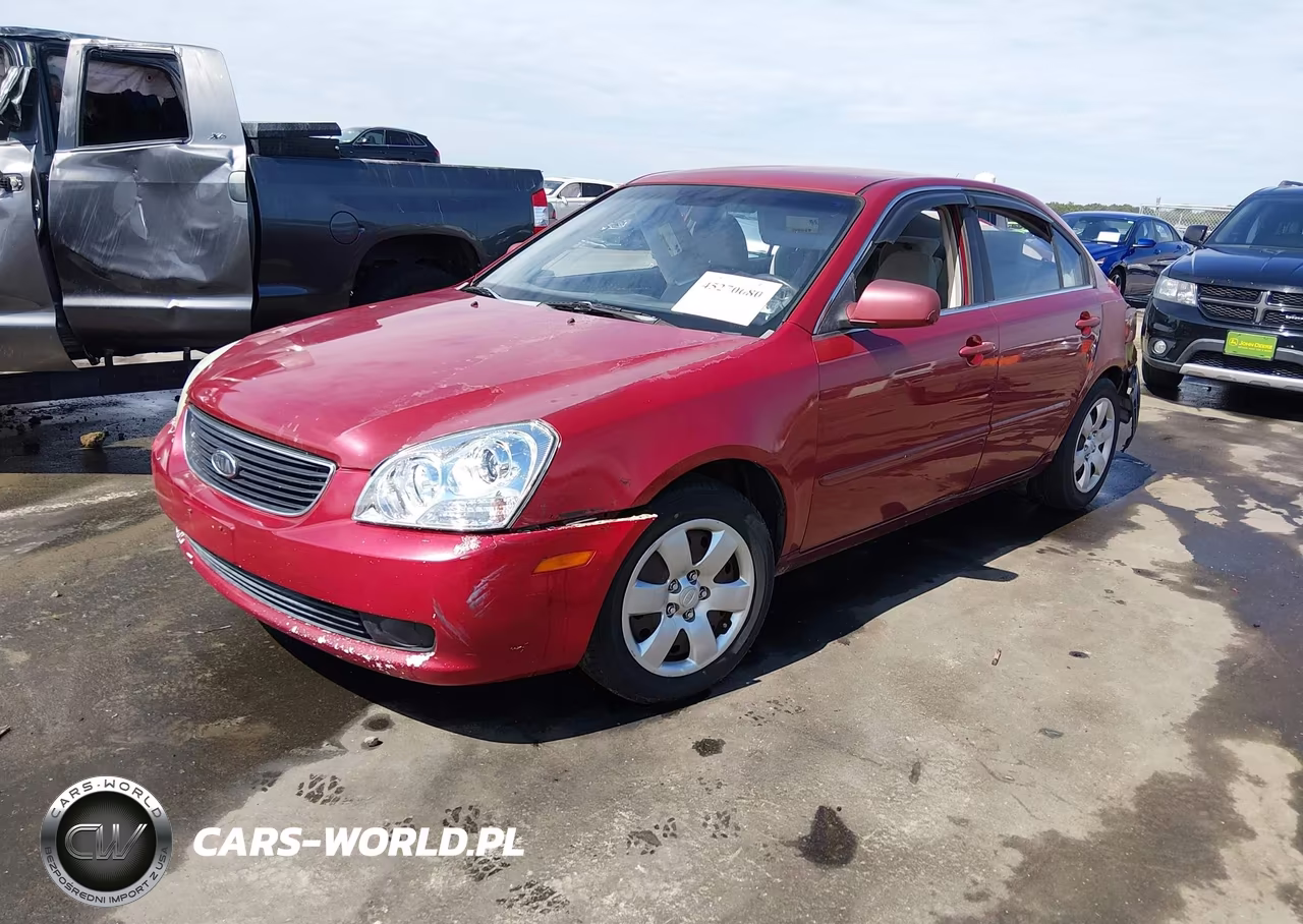 2008 Kia Optima Lx VIN:KNAGE123485222811 - 2