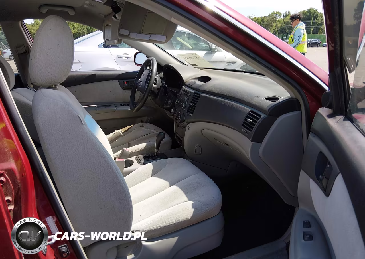2008 Kia Optima Lx VIN:KNAGE123485222811 - 5