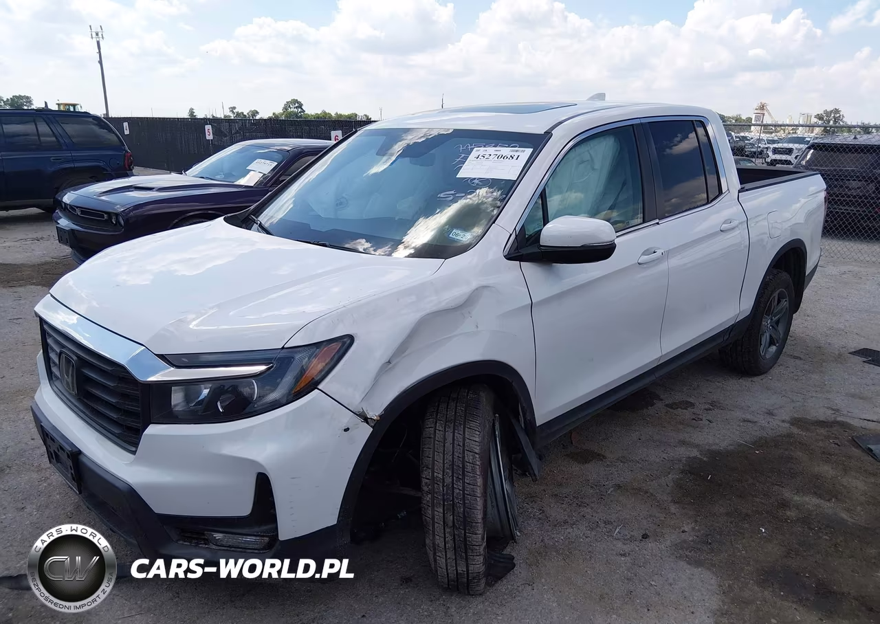 2023 Honda Ridgeline Rtl VIN:5FPYK3F5XPB038324 - 2