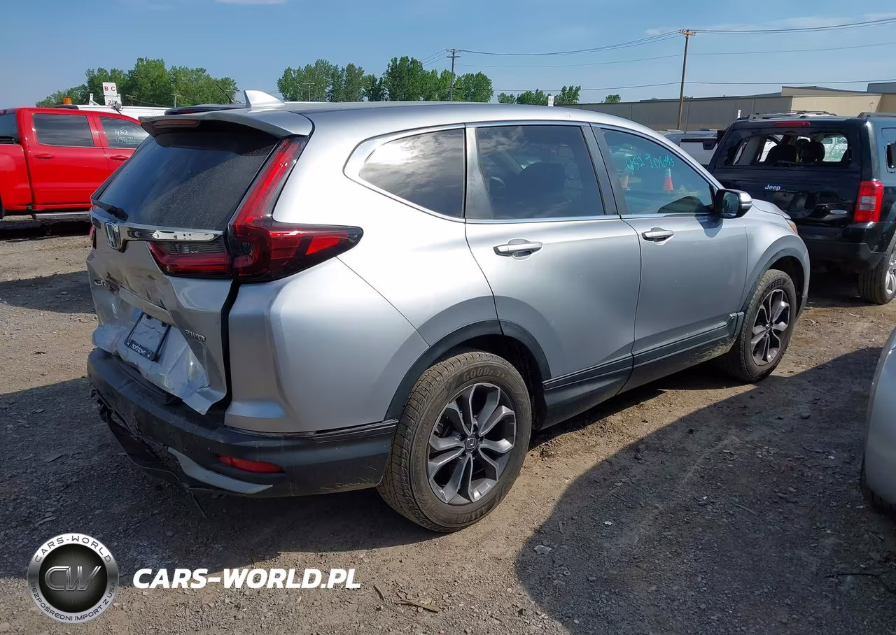 2020 Honda Cr-V Awd Ex VIN:2HKRW2H54LH621542 - 4