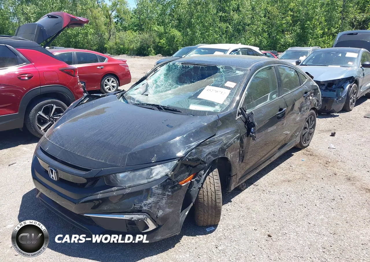 2020 Honda Civic Lx VIN:2HGFC2F66LH543718 - 2