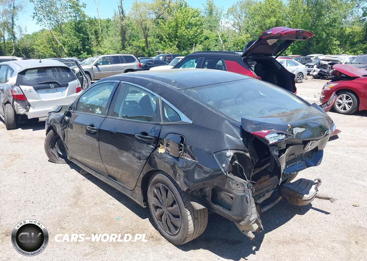 2020 Honda Civic Lx VIN:2HGFC2F66LH543718 - 3