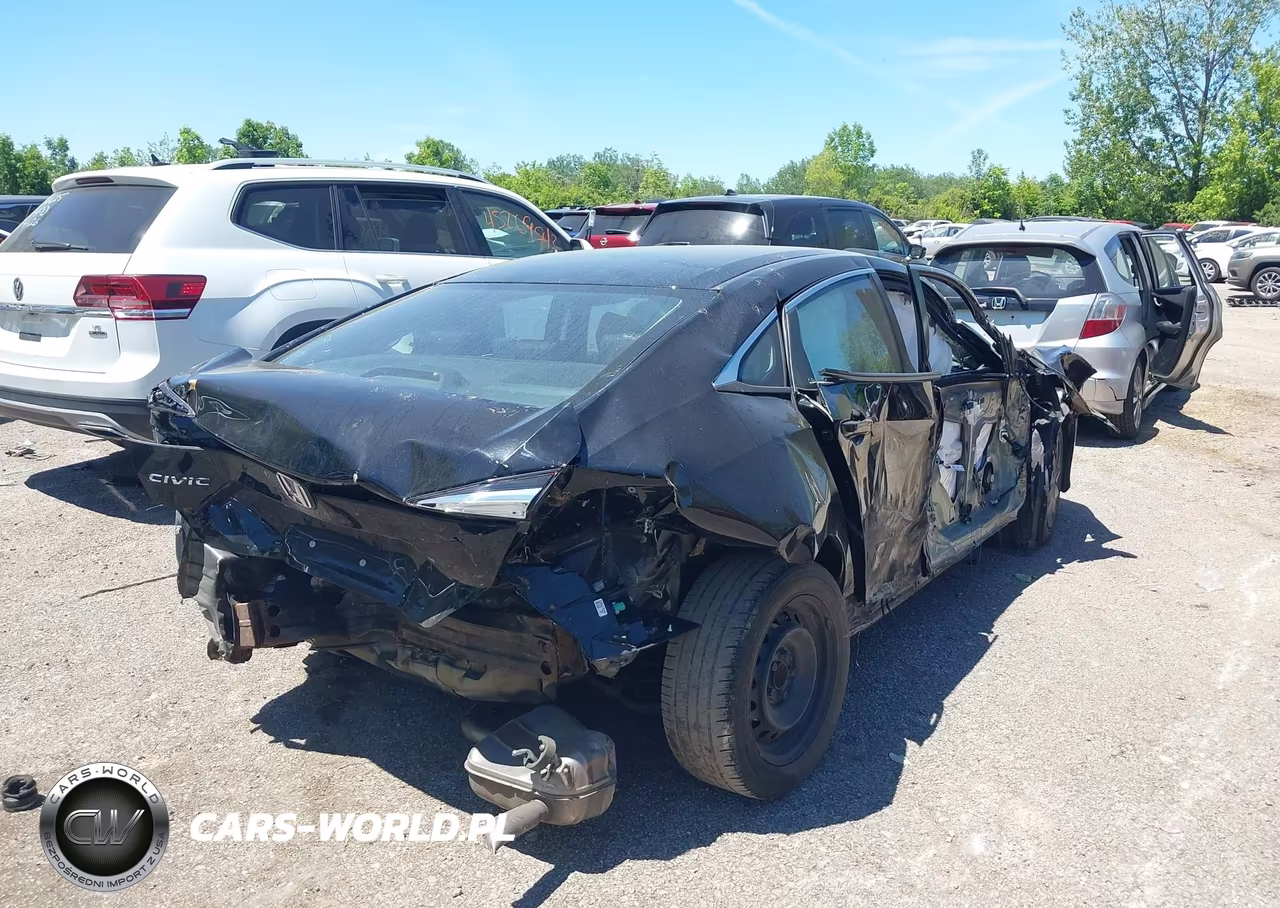 2020 Honda Civic Lx VIN:2HGFC2F66LH543718 - 4