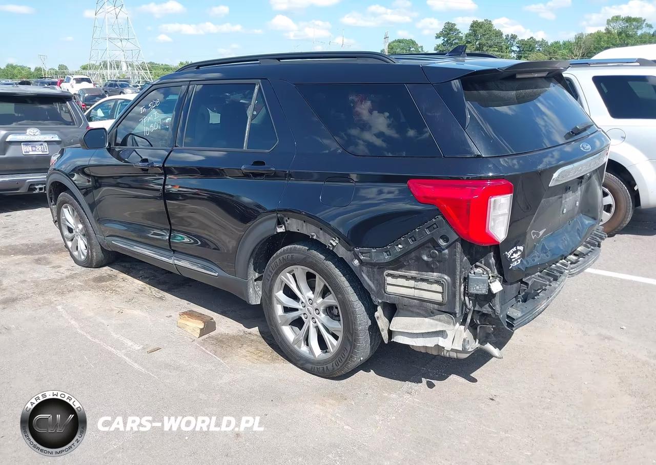 2020 Ford Explorer Xlt VIN:1FMSK7DH9LGD13115 - 3