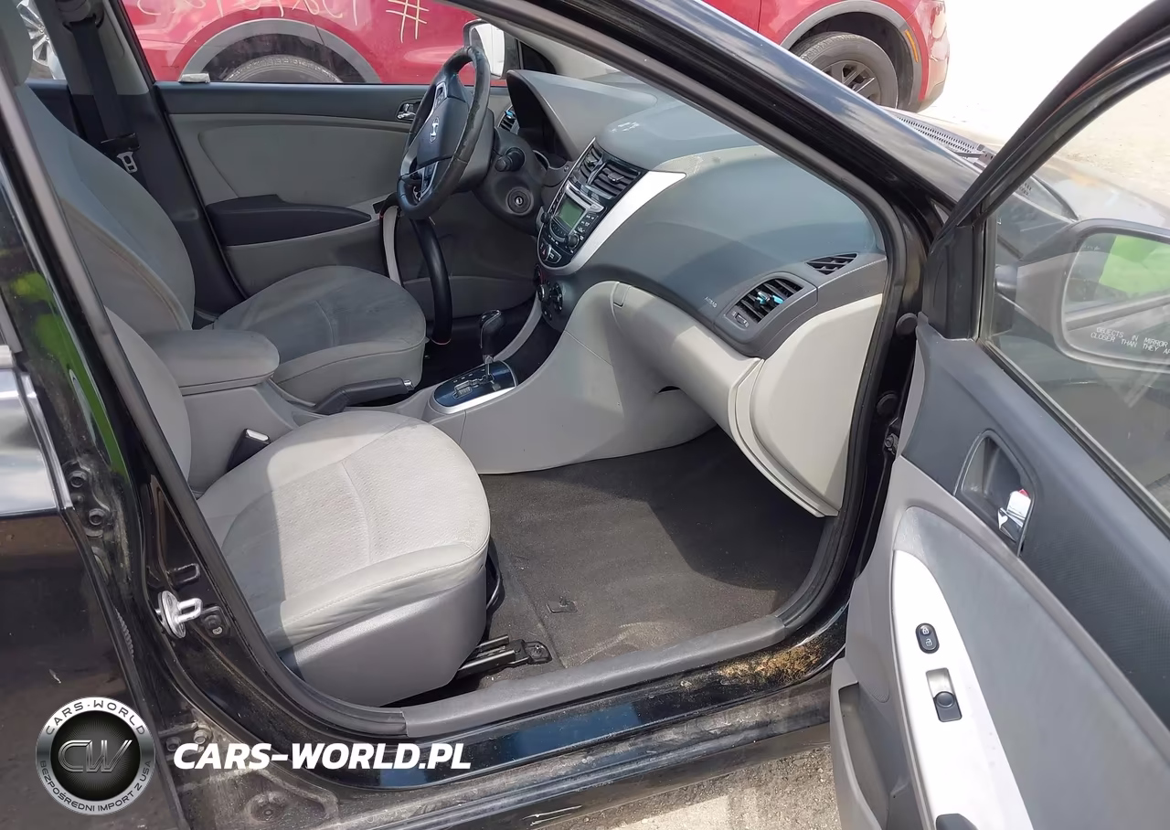 2012 Hyundai Accent Se VIN:KMHCU5AE4CU022584 - 5