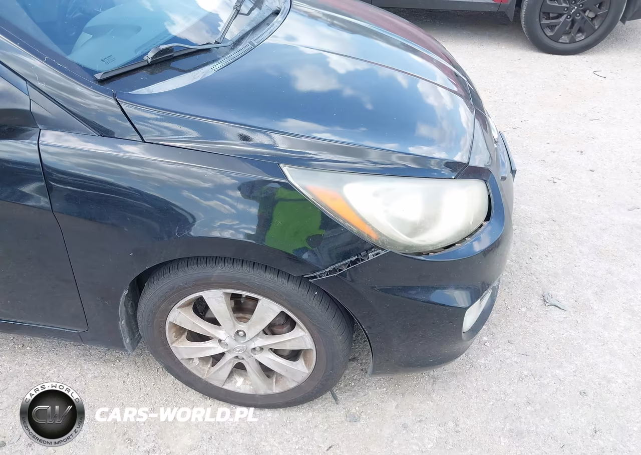 2012 Hyundai Accent Se VIN:KMHCU5AE4CU022584 - 6