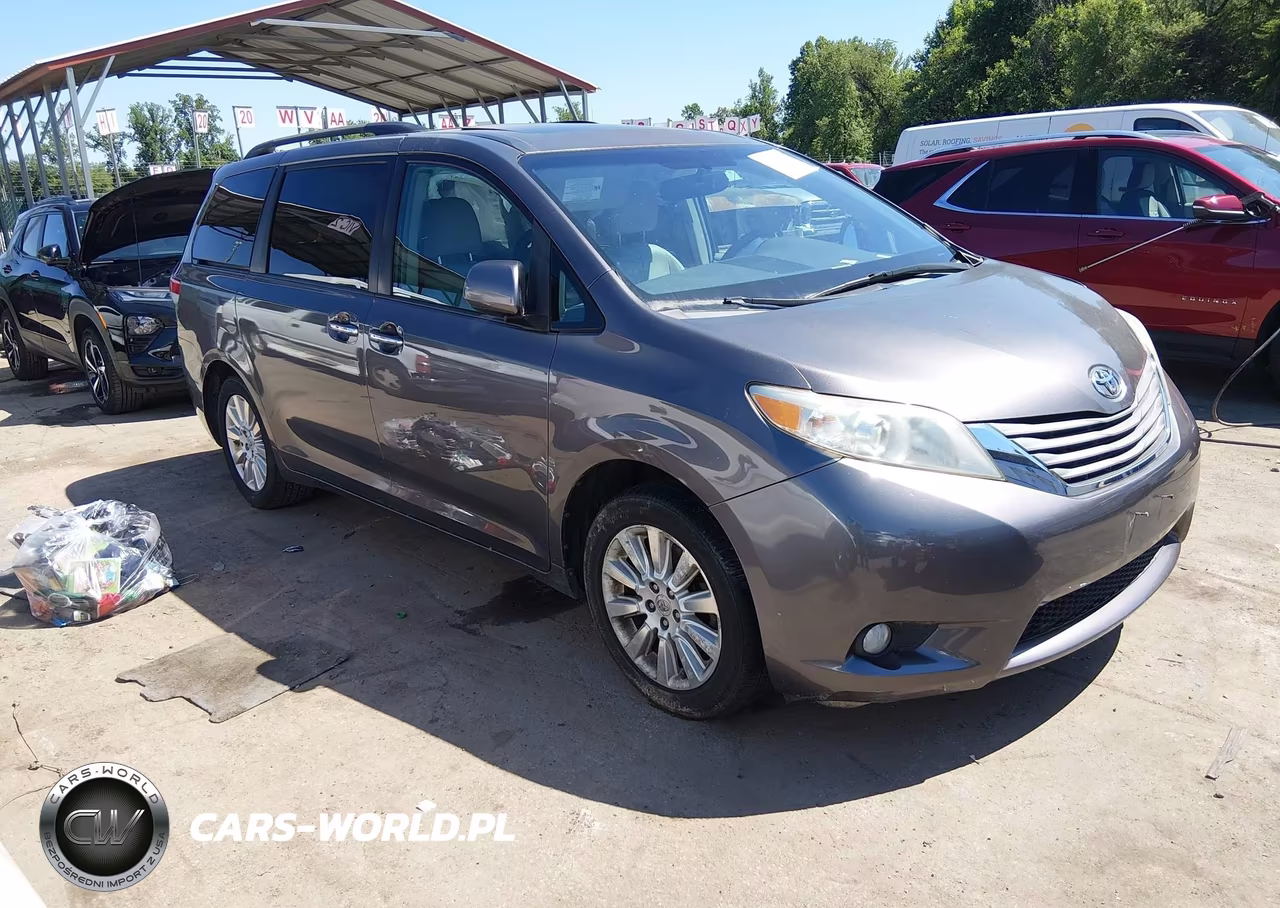2012 Toyota Sienna Xle 7 Passenger