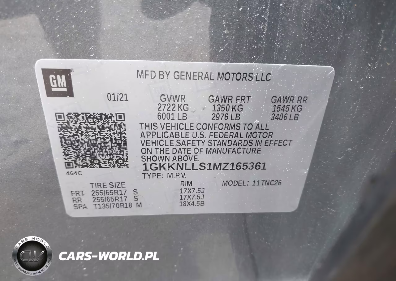 2021 GMC Acadia Awd At4 VIN:1GKKNLLS1MZ165361 - 9
