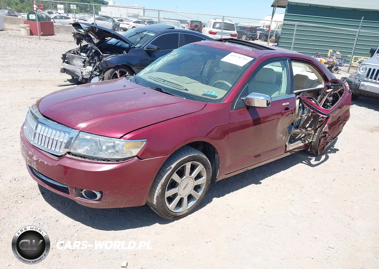 2007 Lincoln Mkz VIN:3LNHM26T37R610601 - 2