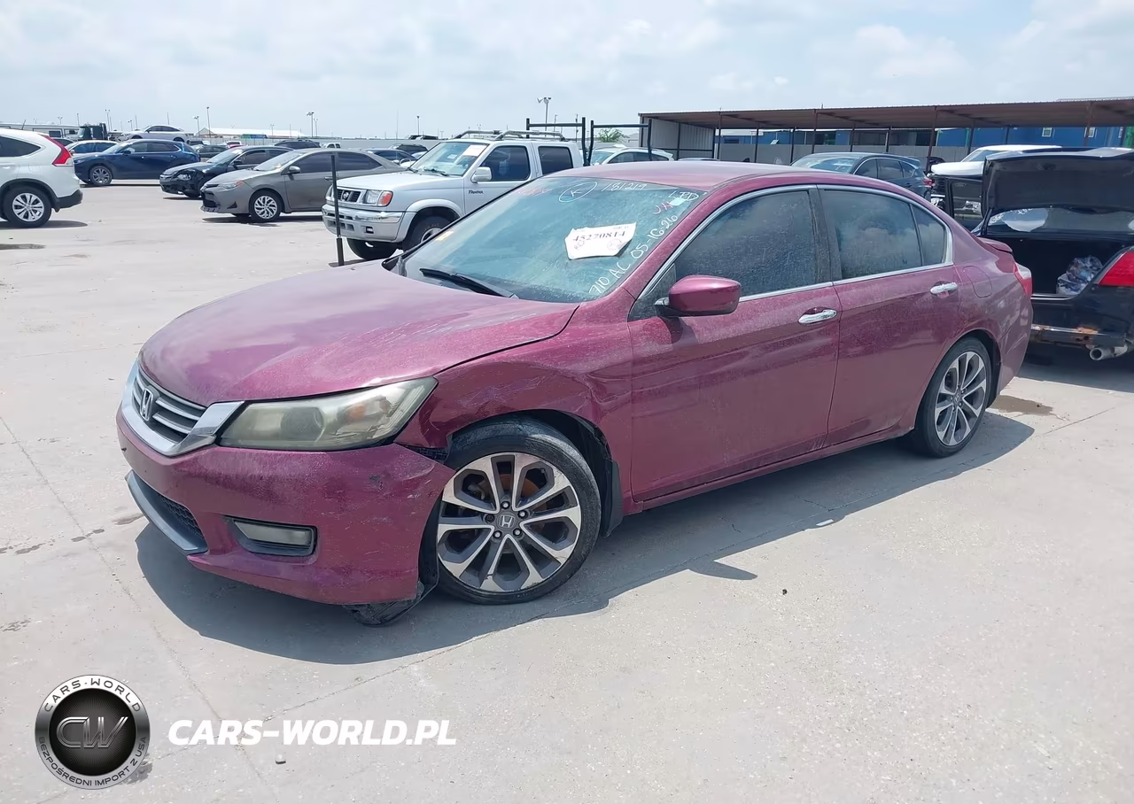 2014 Honda Accord Sport VIN:1HGCR2F50EA066049 - 2