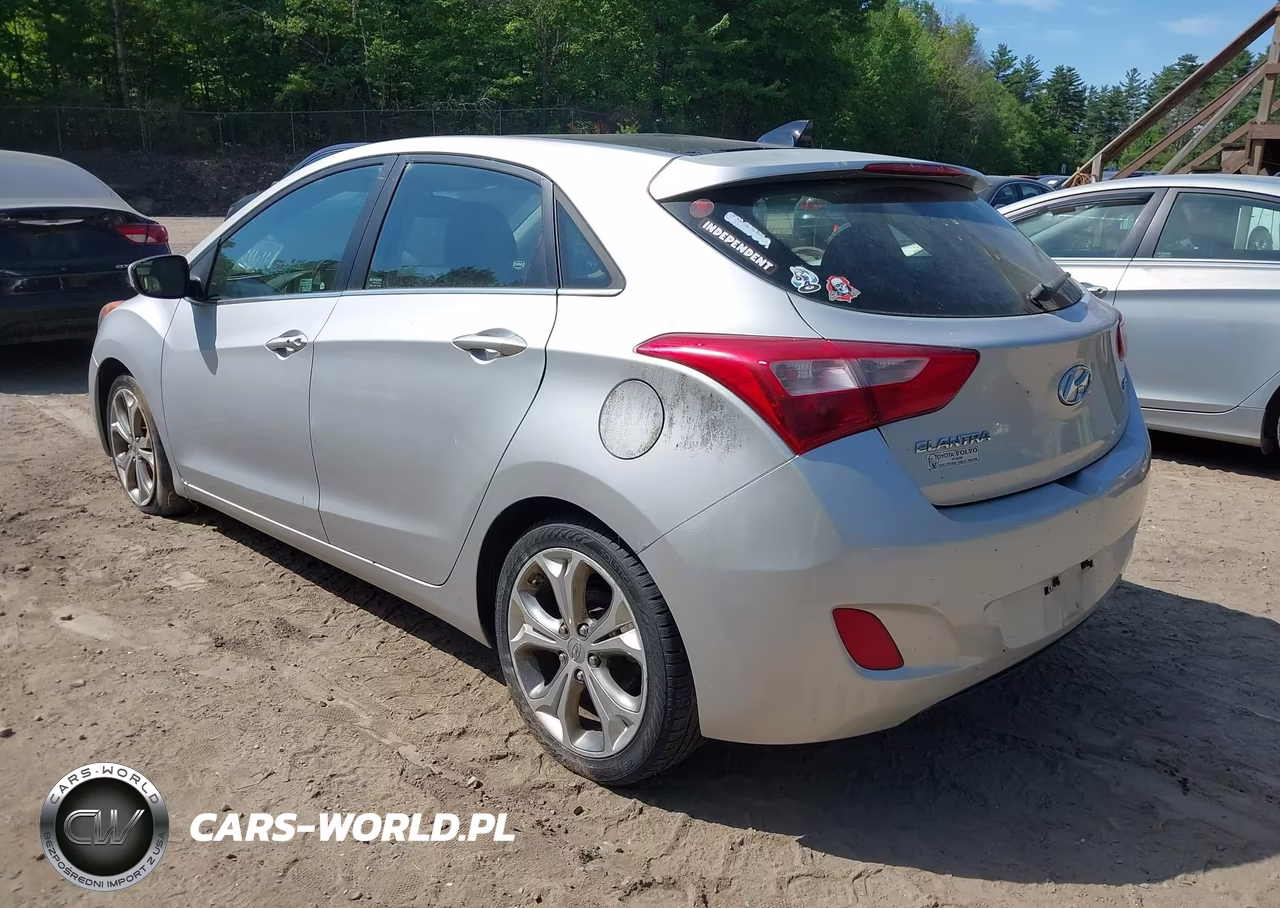 2013 Hyundai Elantra Gt VIN:KMHD35LE4DU020582 - 3