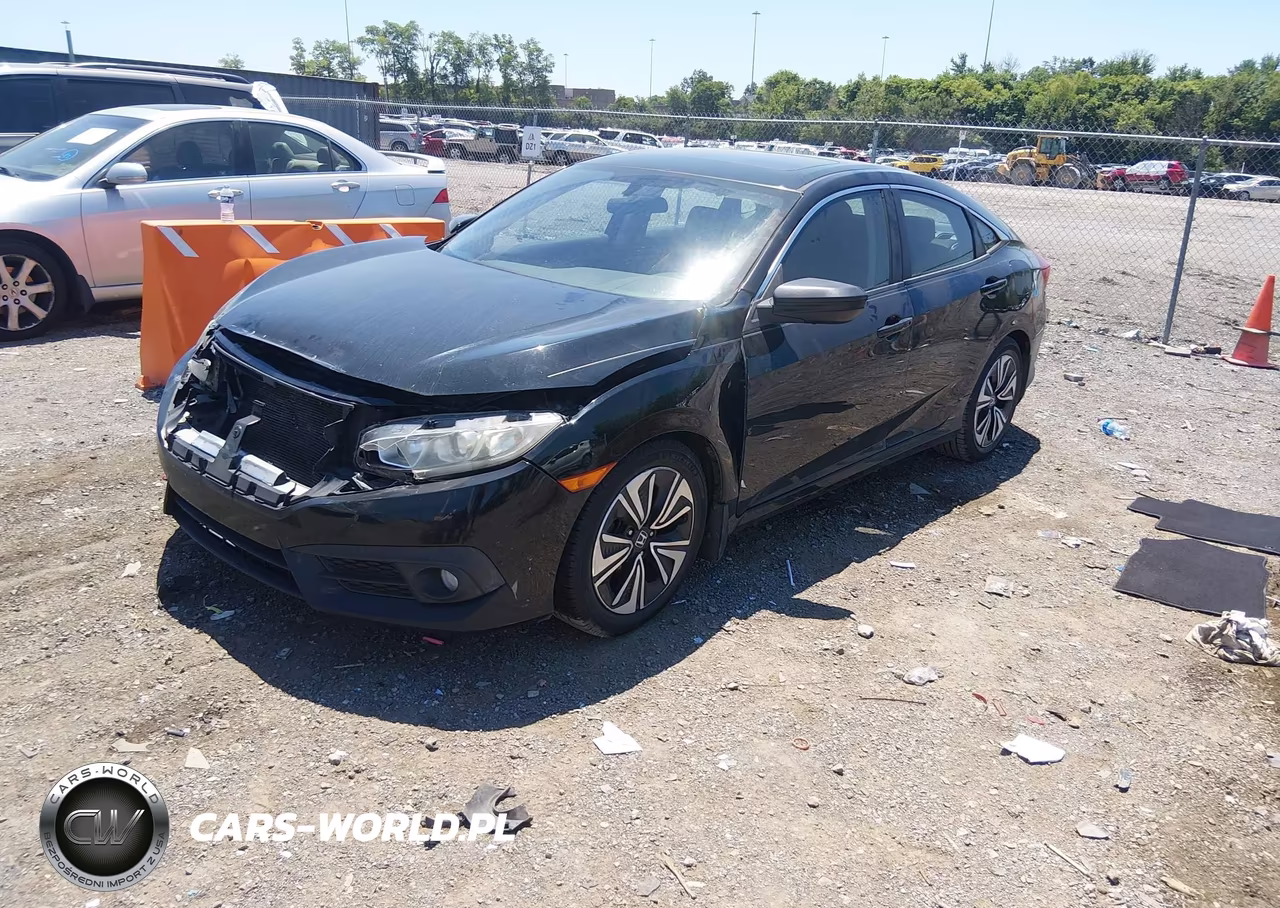2017 Honda Civic Ex-T VIN:19XFC1F30HE004366 - 2