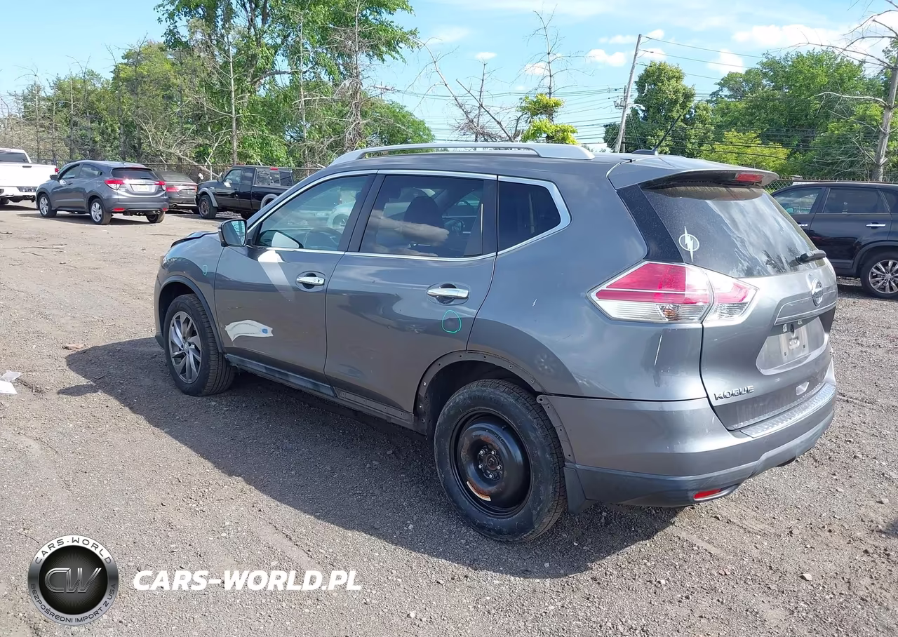 2015 Nissan Rogue Sl VIN:5N1AT2MV0FC826976 - 3