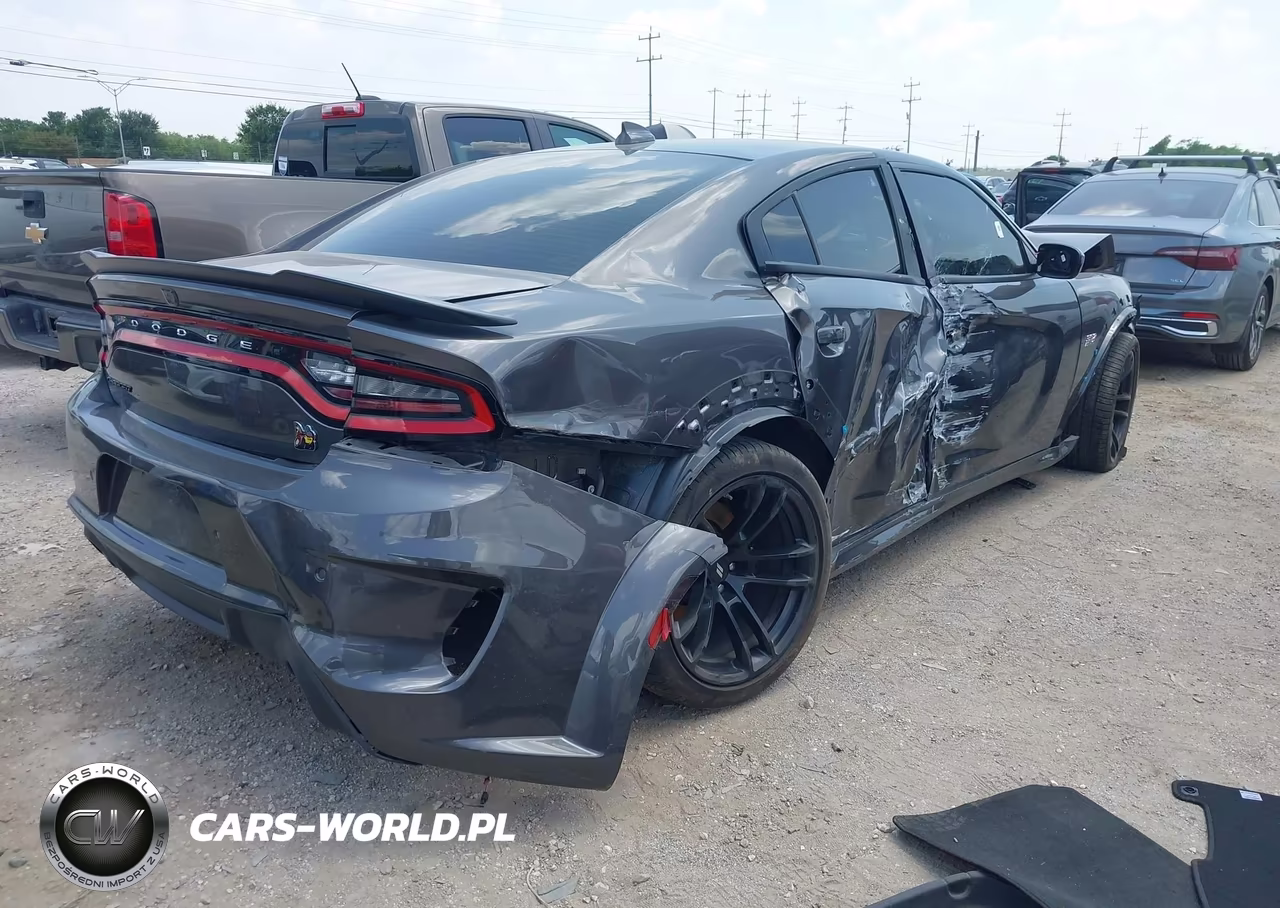 2022 Dodge Charger Scat Pack Widebody VIN:2C3CDXGJ7NH134780 - 4