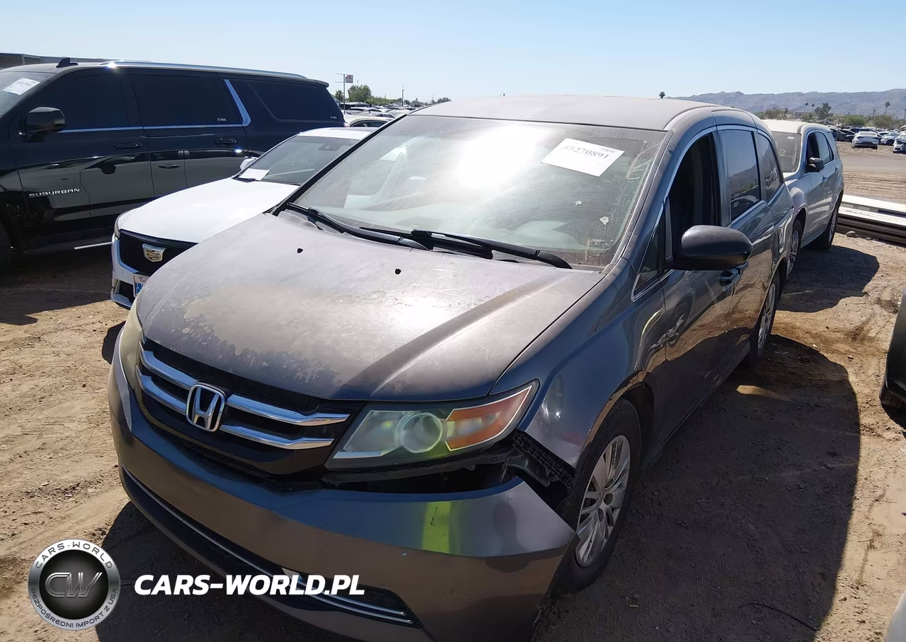 2014 Honda Odyssey Lx VIN:5FNRL5H2XEB022372 - 2